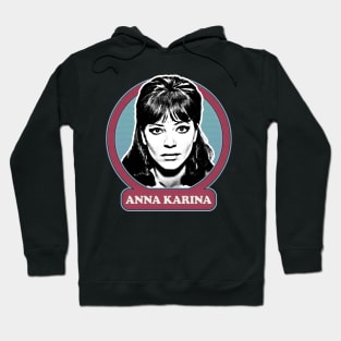 Anna Karina ∆ 60s Style Fan Design Hoodie